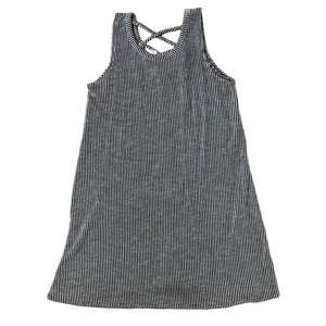 Caution To The Wind White and Black Dress Size Medium